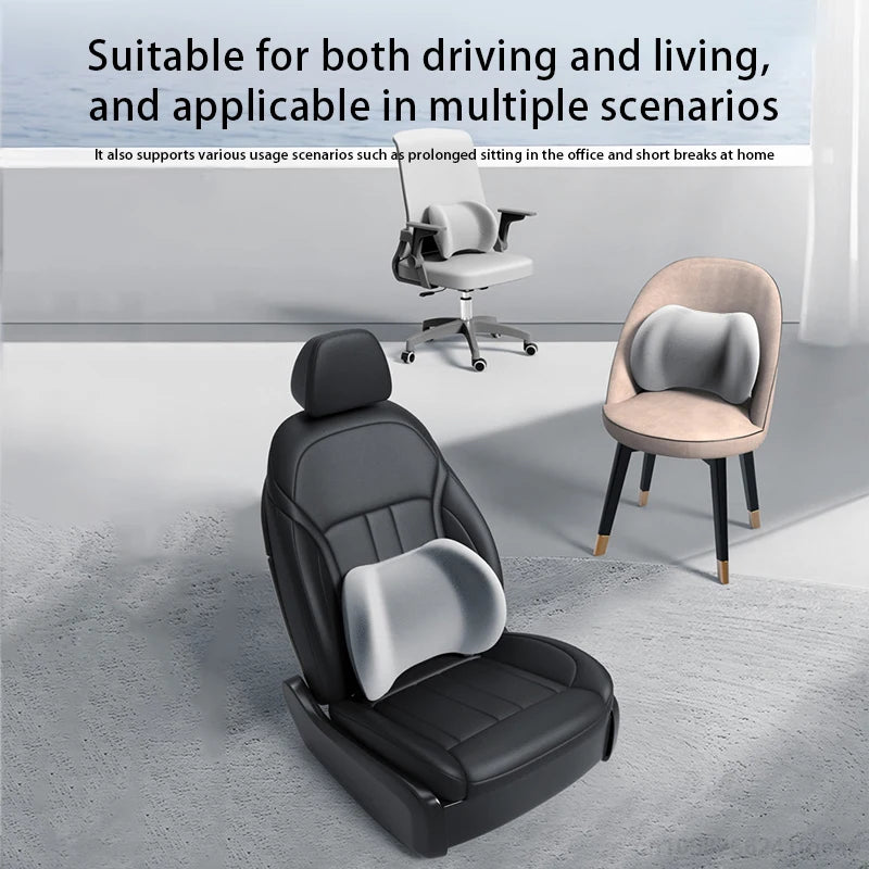 Coussin Lombaire Ergonomique – Soulage le Mal de Dos en Position Assise